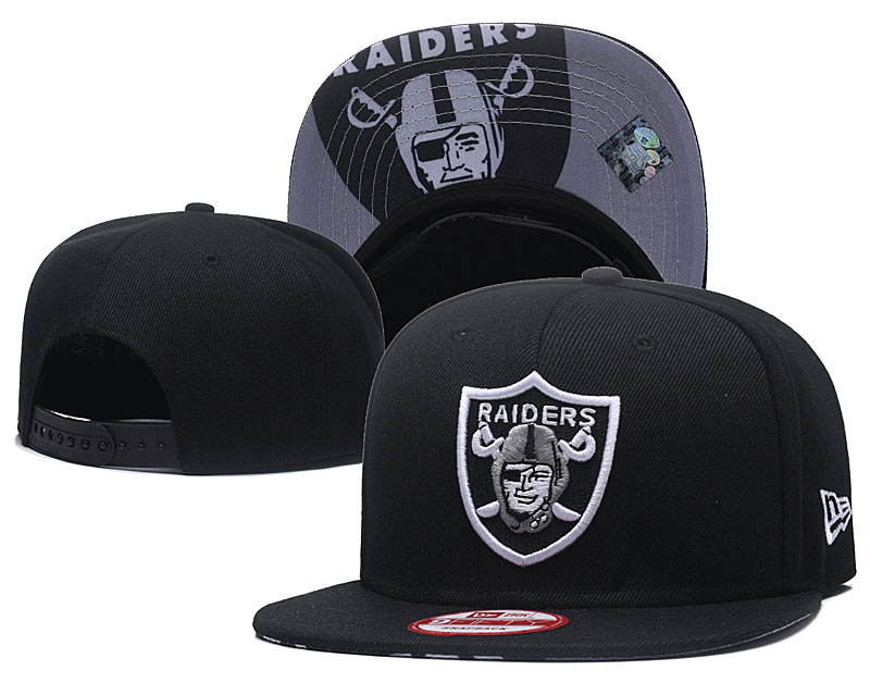 2021 NFL Oakland Raiders #5 hat GSMY->nfl hats->Sports Caps